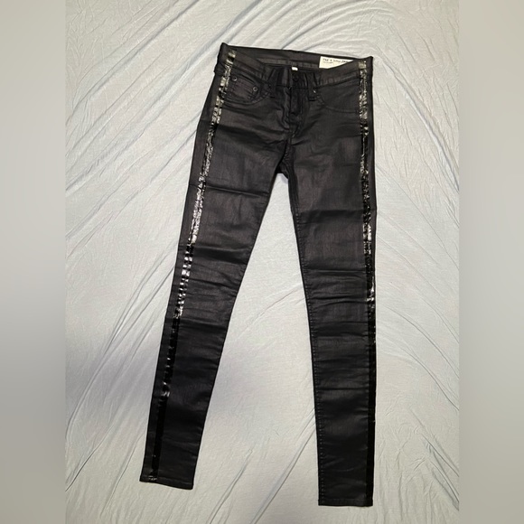 Rag And Bone For Intermix Size 28 Black - Picture 1 of 5
